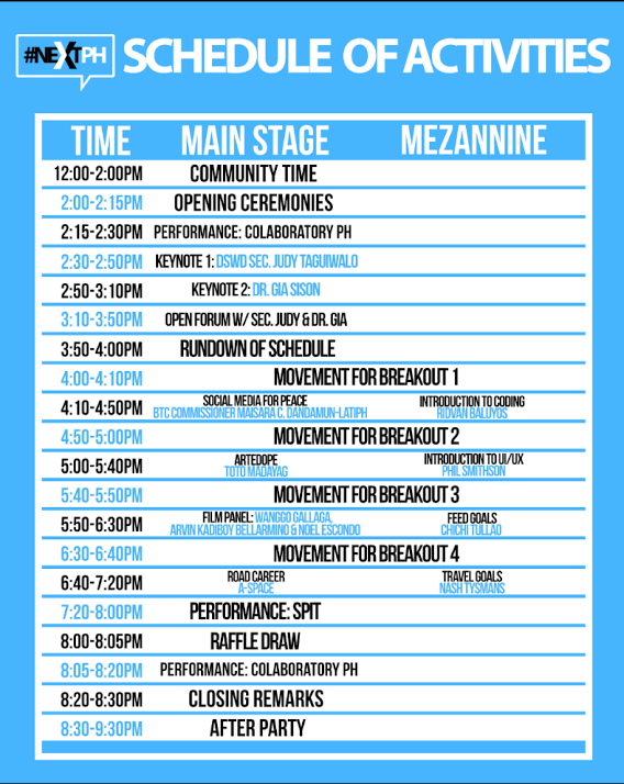 Social Media Day 2017 Schedule