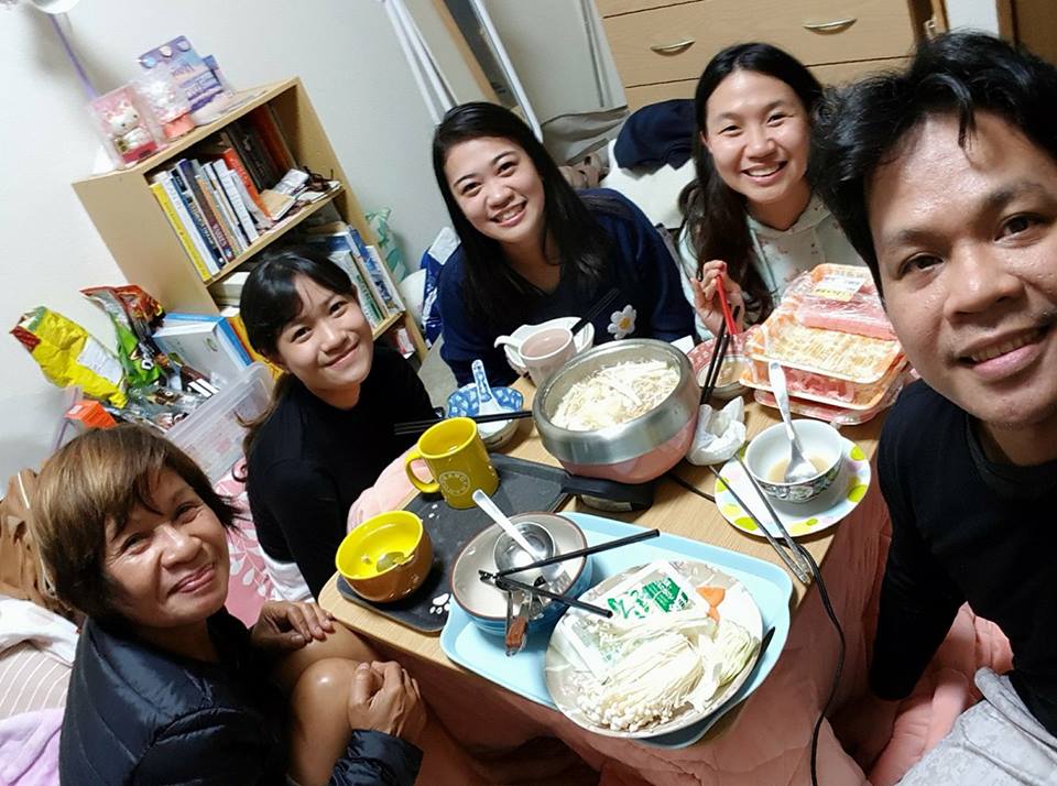 Nabe at Jenny's place