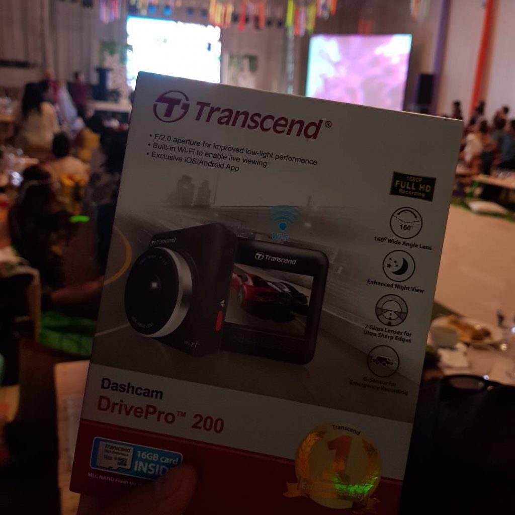 I won a dashcam