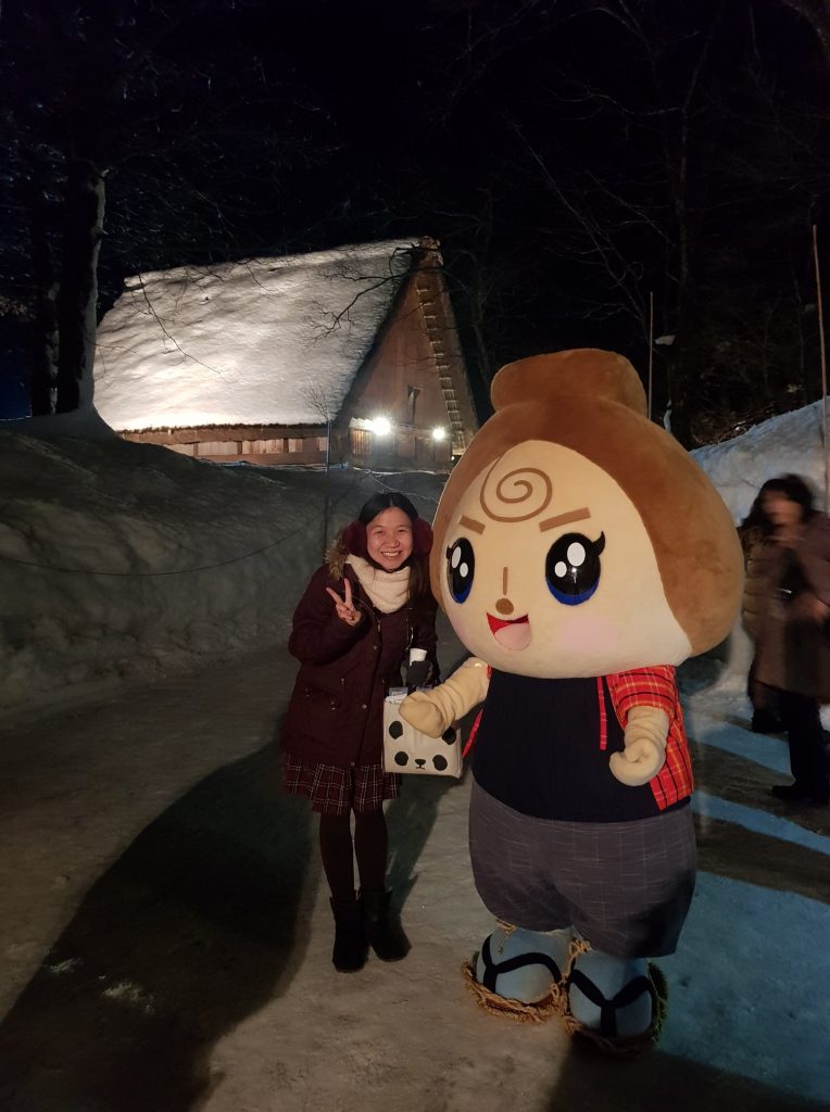 Mascot in Shirakawago