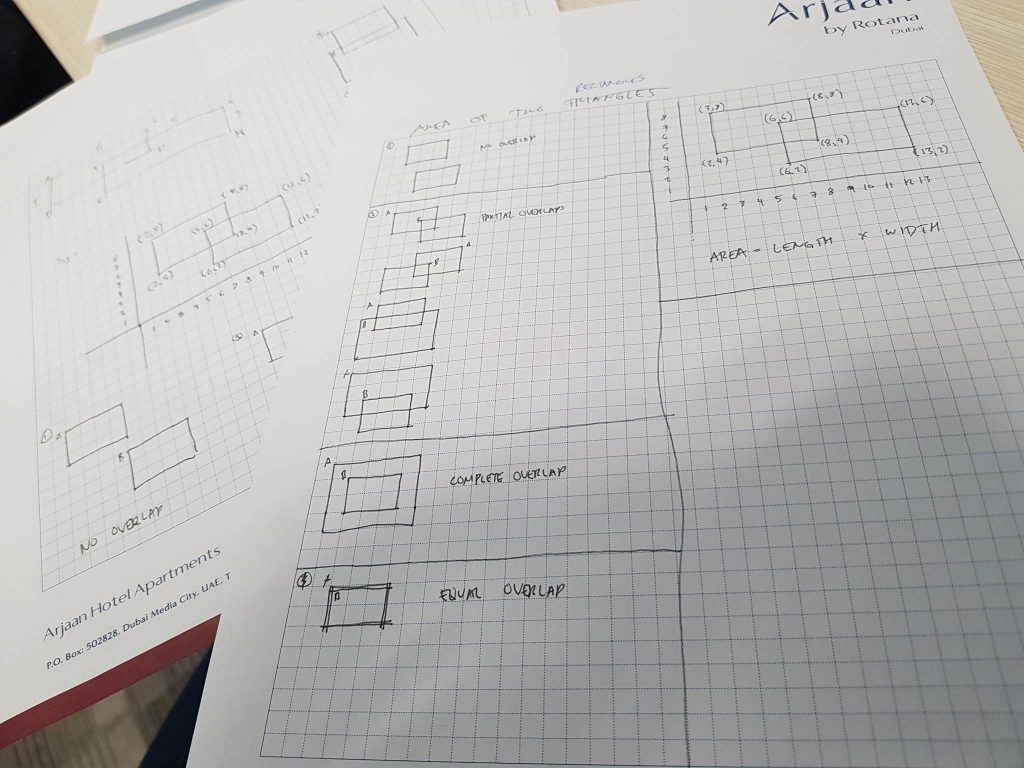 Area of 2 Rectangles