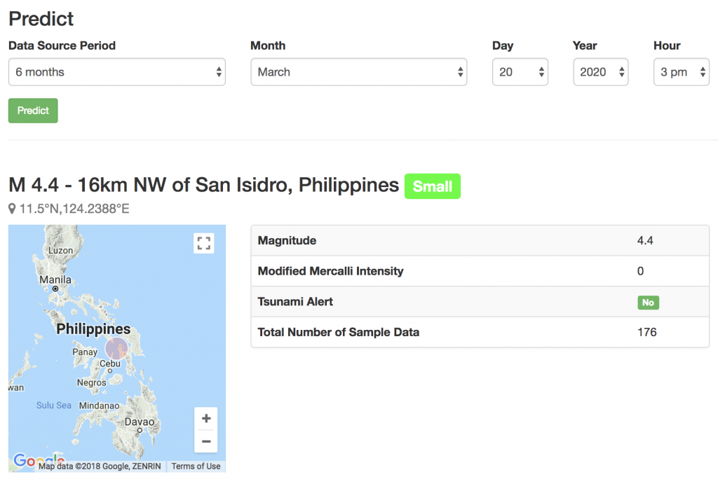 Earthquake Predict