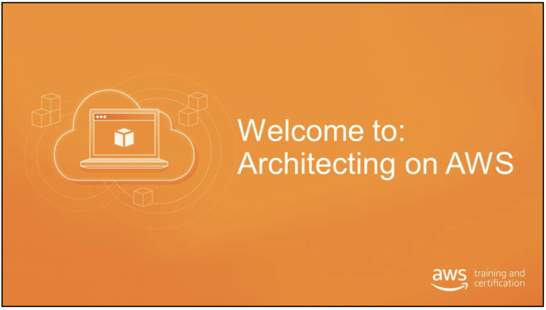 Architecting on AWS Training